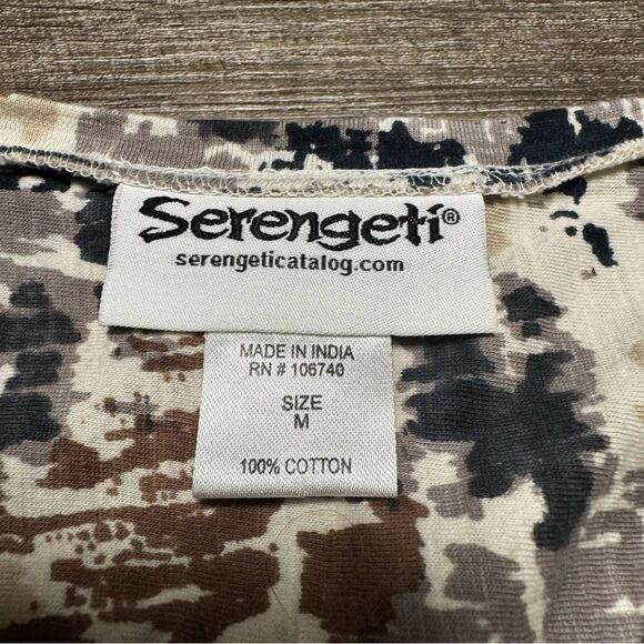 Serengeti Quarter Sleeve Shirt Size Medium - Picture 4 of 7